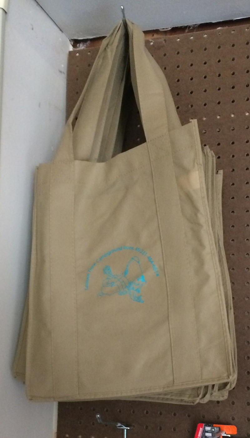 reusable bags - $4.99